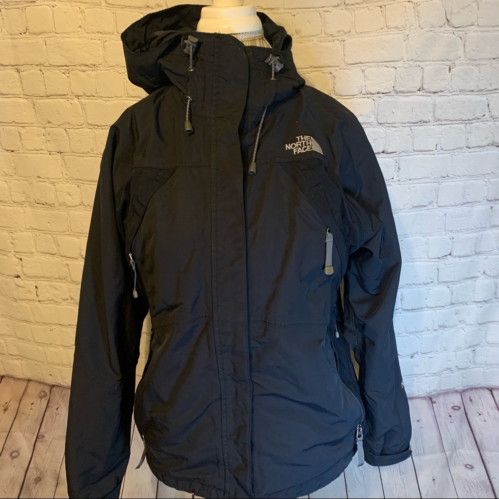 The North Face black ski jacket, S